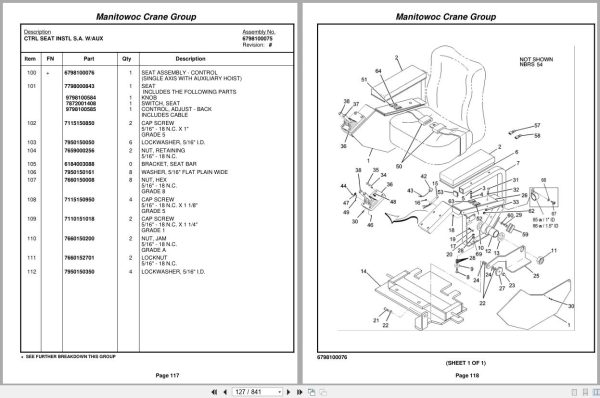 Grove Crane RT760E 227187 Parts Manual 2007 (2)