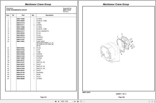 Grove Crane RT760E 227521 Parts Manual 2007 (2)