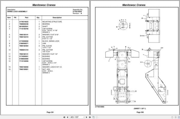 Grove Crane RT760E 227566 Parts Manual 2009 (2)