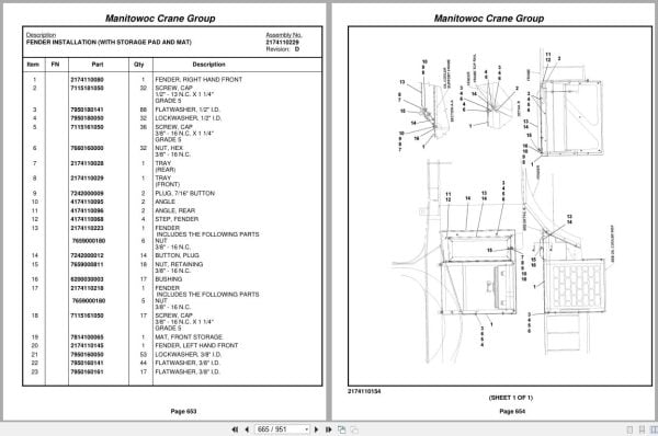 Grove Crane RT760E 227649 Parts Manual 2007 (2)