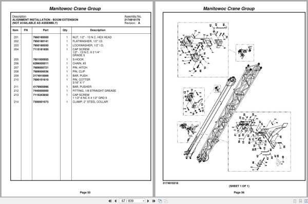 Grove Crane RT760E 227787 Parts Manual 2007 (2)
