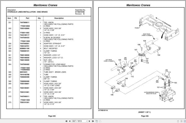 Grove Crane RT760E 227790 Parts Manual 2010 (2)