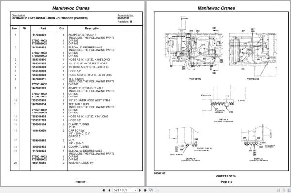 Grove Crane RT760E 228172 Parts Manual 2015 (2)
