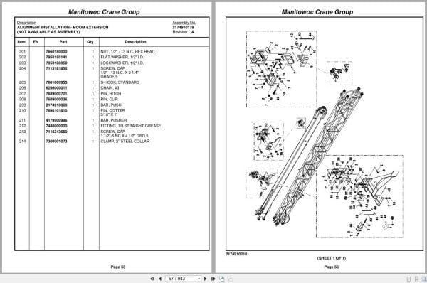 Grove Crane RT760E 228414 Parts Manual 2007 (2)