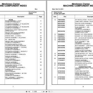 Grove Crane RT760E 228490 Parts Manual 2010 (1)