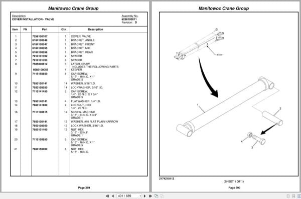 Grove Crane RT760E 228842 Parts Manual 2008 (2)