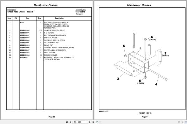 Grove Crane RT760E 228877 Parts Manual 2017 (2)
