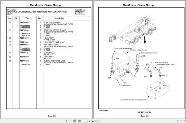 Grove Crane RT760E 229003 Parts Manual 2008 (2)