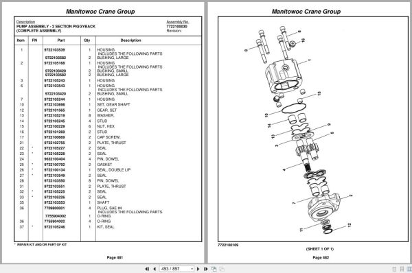 Grove Crane RT760E 229232 Parts Manual 2008 (2)