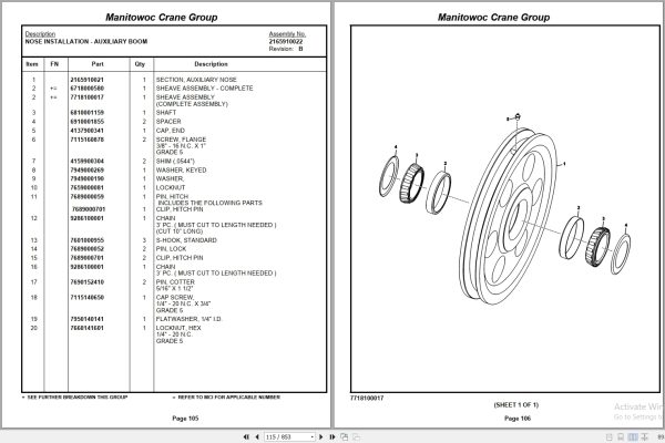 Grove Crane RT760E 229320 Parts Manual 2008 (2)