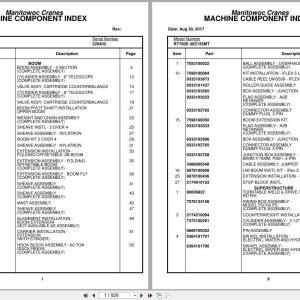 Grove Crane RT760E 229402 Parts Manual 2017 (1)