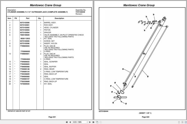 Grove Crane RT760E 229410 Parts Manual 2008 (2)