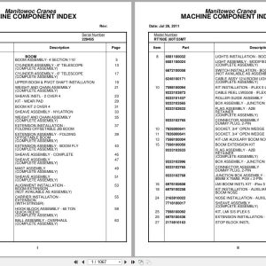 Grove Crane RT760E 229495 Parts Manual 2011 (1)