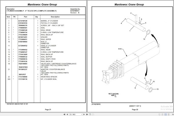 Grove Crane RT760E 229499 Parts Manual 2008 (2)