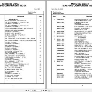 Grove Crane RT760E 229505 Parts Manual 2009 (1)
