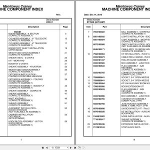 Grove Crane RT760E 229511 Parts Manual 2010 (1)