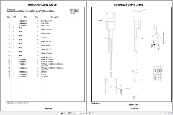 Grove Crane RT760E 229591 Parts Manual 2008 (2)