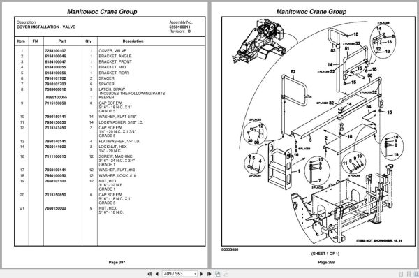 Grove Crane RT760E 230009 Parts Manual 2008 (2)