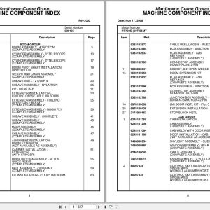 Grove Crane RT760E 230125 Parts Manual 2008 (1)