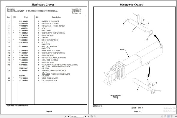 Grove Crane RT760E 230143 Parts Manual 2012 (2)