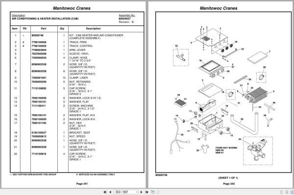 Grove Crane RT760E 230196 Parts Manual 2017 (2)