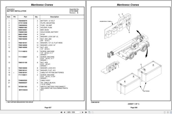 Grove Crane RT760E 231151 Parts Manual 2010 (2)