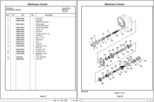 Grove Crane RT760E 231242 Parts Manual 2012 (2)