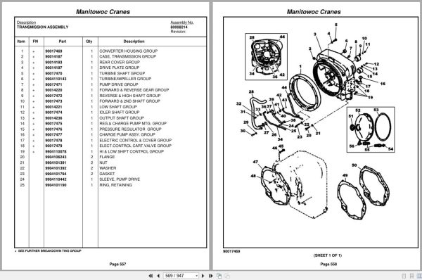 Grove Crane RT760E 231302 Parts Manual 2010 (2)