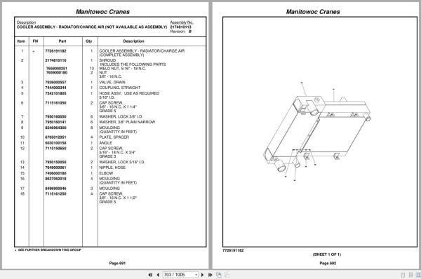 Grove Crane RT760E 231320 Parts Manual 2010 (2)