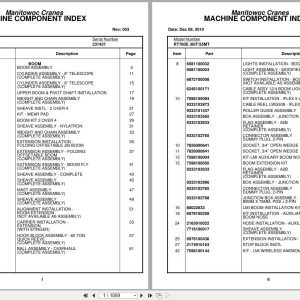 Grove Crane RT760E 231421 Parts Manual 2010 (1)