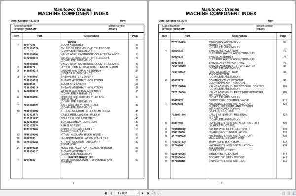 Grove Crane RT760E 231433 Parts Manual 2019 (1)