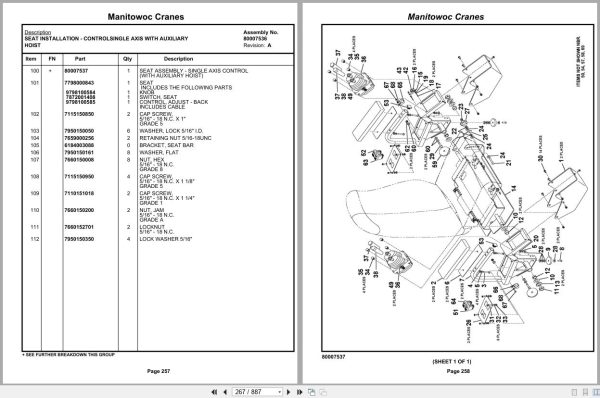 Grove Crane RT760E 231433 Parts Manual 2019 (2)