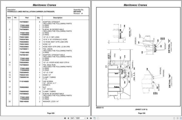 Grove Crane RT760E 231574 Parts Manual 2011 (2)