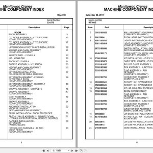 Grove Crane RT760E 231575 Parts Manual 2011 (1)