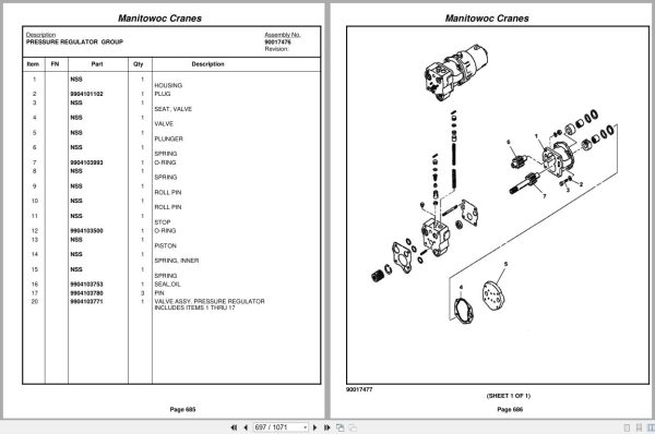 Grove Crane RT760E 231615 Parts Manual 2011 (2)