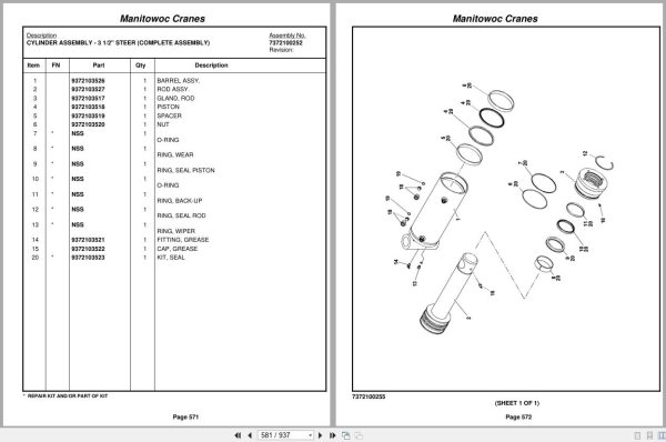Grove Crane RT760E 231629 Parts Manual 2011 (2)