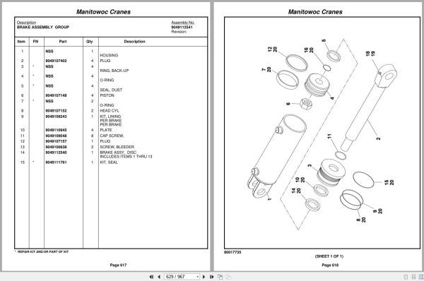 Grove Crane RT760E 231652 Parts Manual 2011 (2)