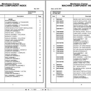 Grove Crane RT760E 231811 Parts Manual 2013 (1)