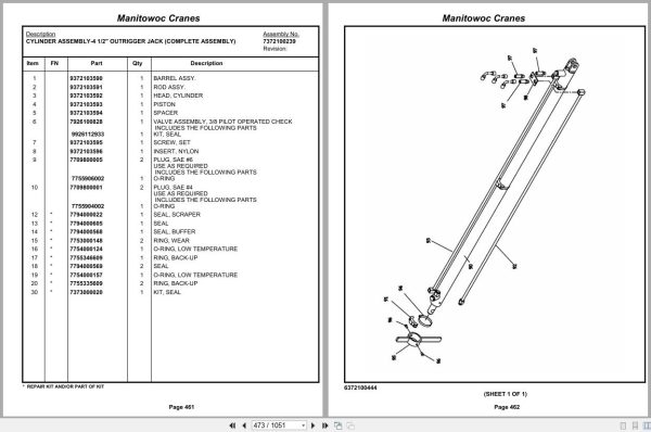 Grove Crane RT760E 231811 Parts Manual 2013 (2)
