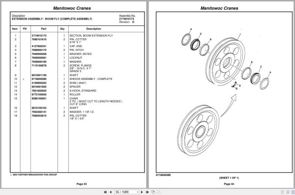 Grove Crane RT760E 231961 Parts Manual 2011 (2)