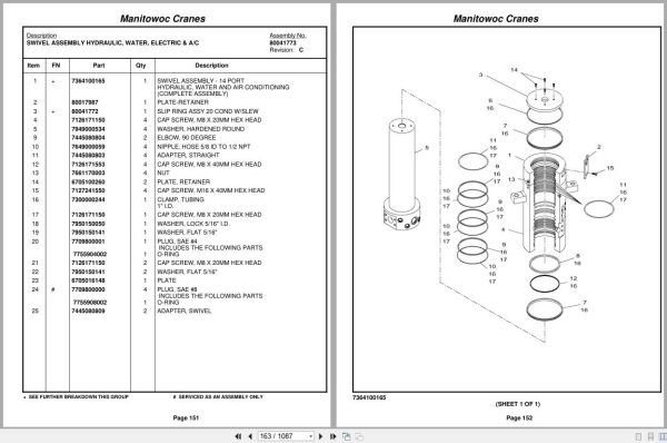 Grove Crane RT765E 2 232250 Parts Manual 2012 (2)