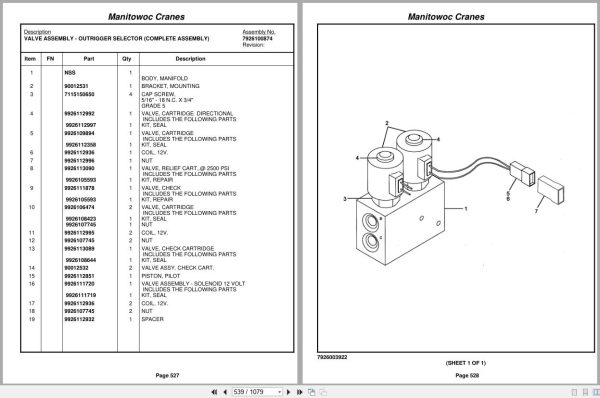 Grove Crane RT765E 2 232252 Parts Manual 2011 (2)
