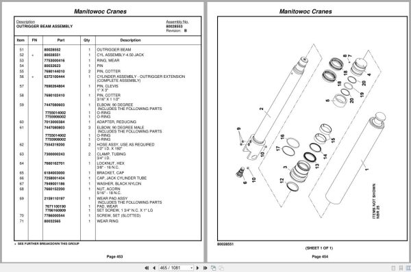 Grove Crane RT765E 2 232371 Parts Manual 2011 (2)