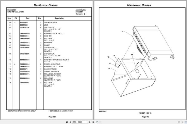 Grove Crane RT765E 2 232463 Parts Manual 2017 (2)
