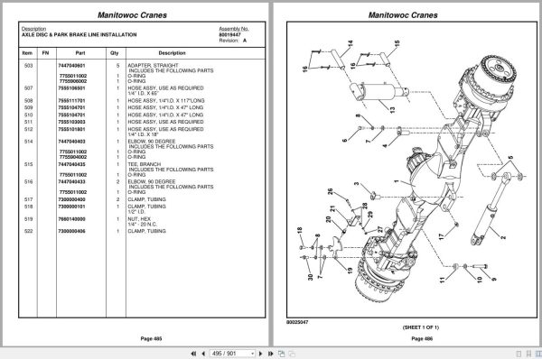 Grove Crane RT765E 2 232856 Parts Manual 2012 (2)
