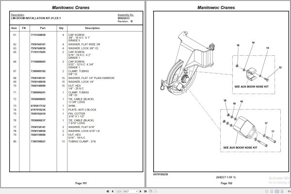 Grove Crane RT765E 2 232902 Parts Manual 2012 (2)