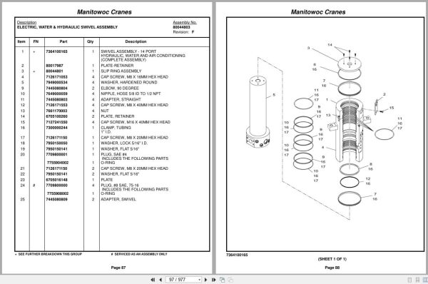 Grove Crane RT765E 2 233156 Parts Manual 2017 (2)