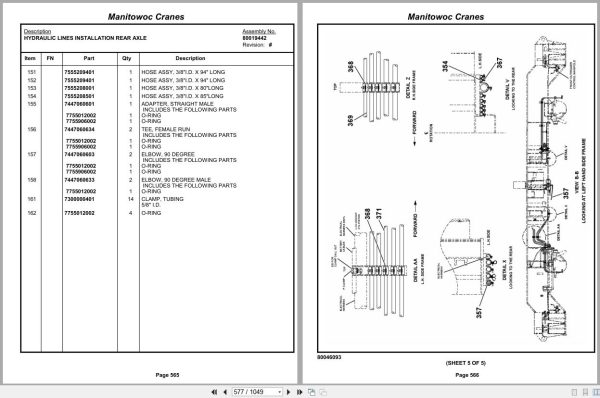 Grove Crane RT765E 2 233381 Parts Manual 2012 (2)