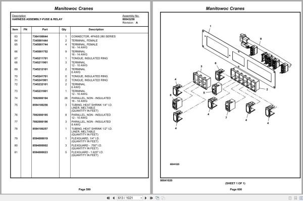 Grove Crane RT765E 2 233426 Parts Manual 2013 (2)