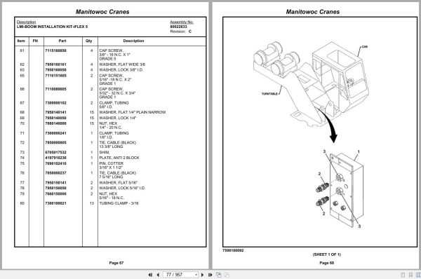 Grove Crane RT765E 2 233480 Parts Manual 2012 (2)